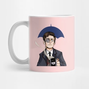 umbrella academy characters cartoon Mug